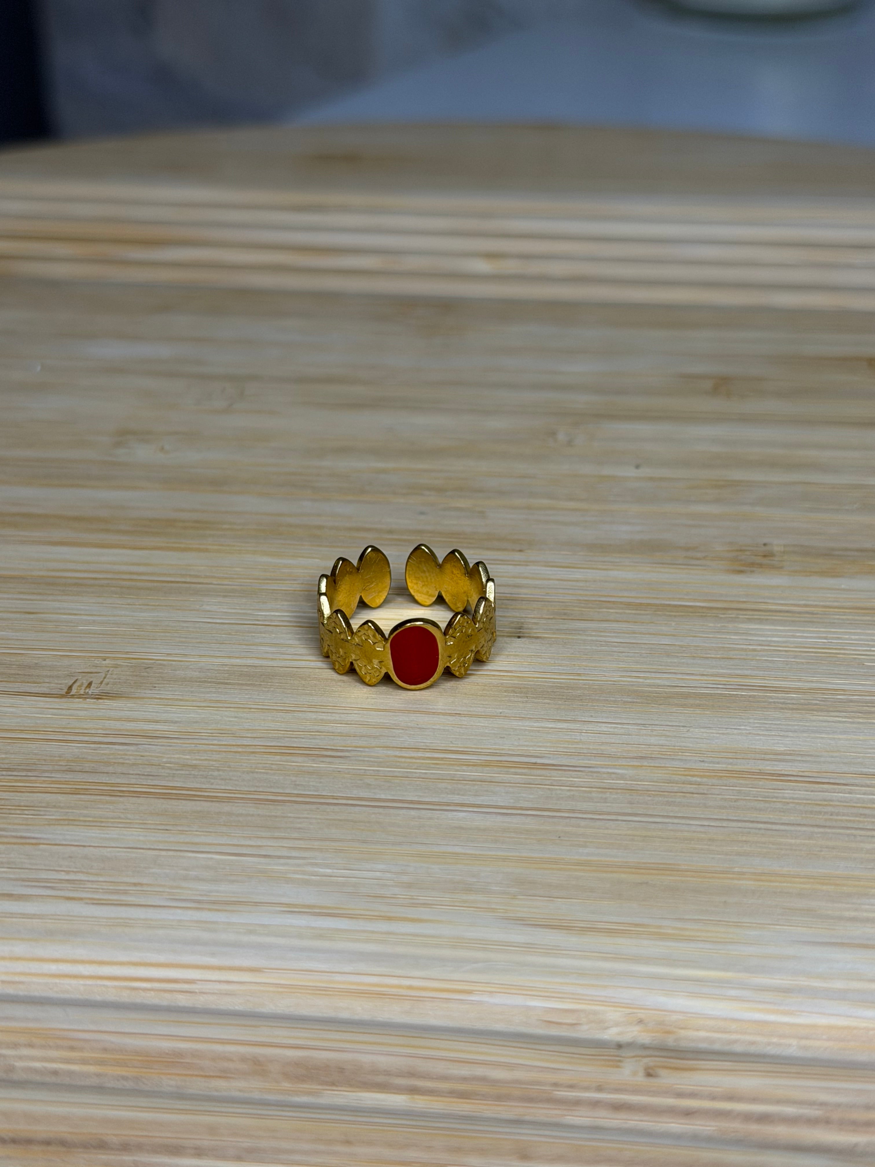 Bague janeiro (rouge)