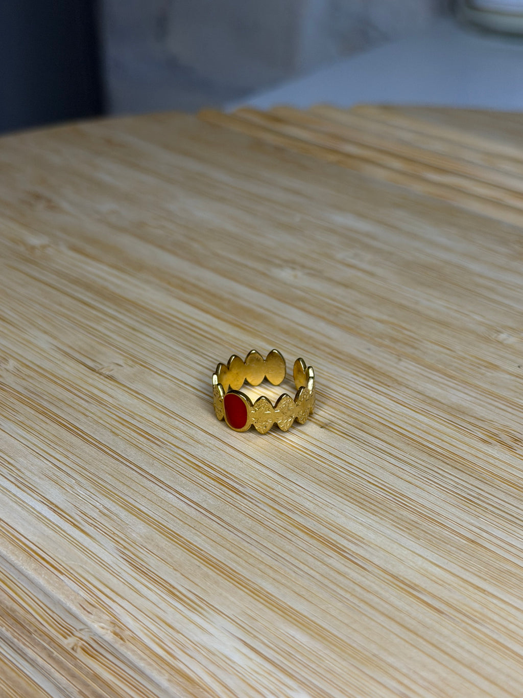 Bague janeiro (rouge)