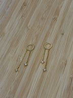 Boucle d’oreille Iness ( doré )