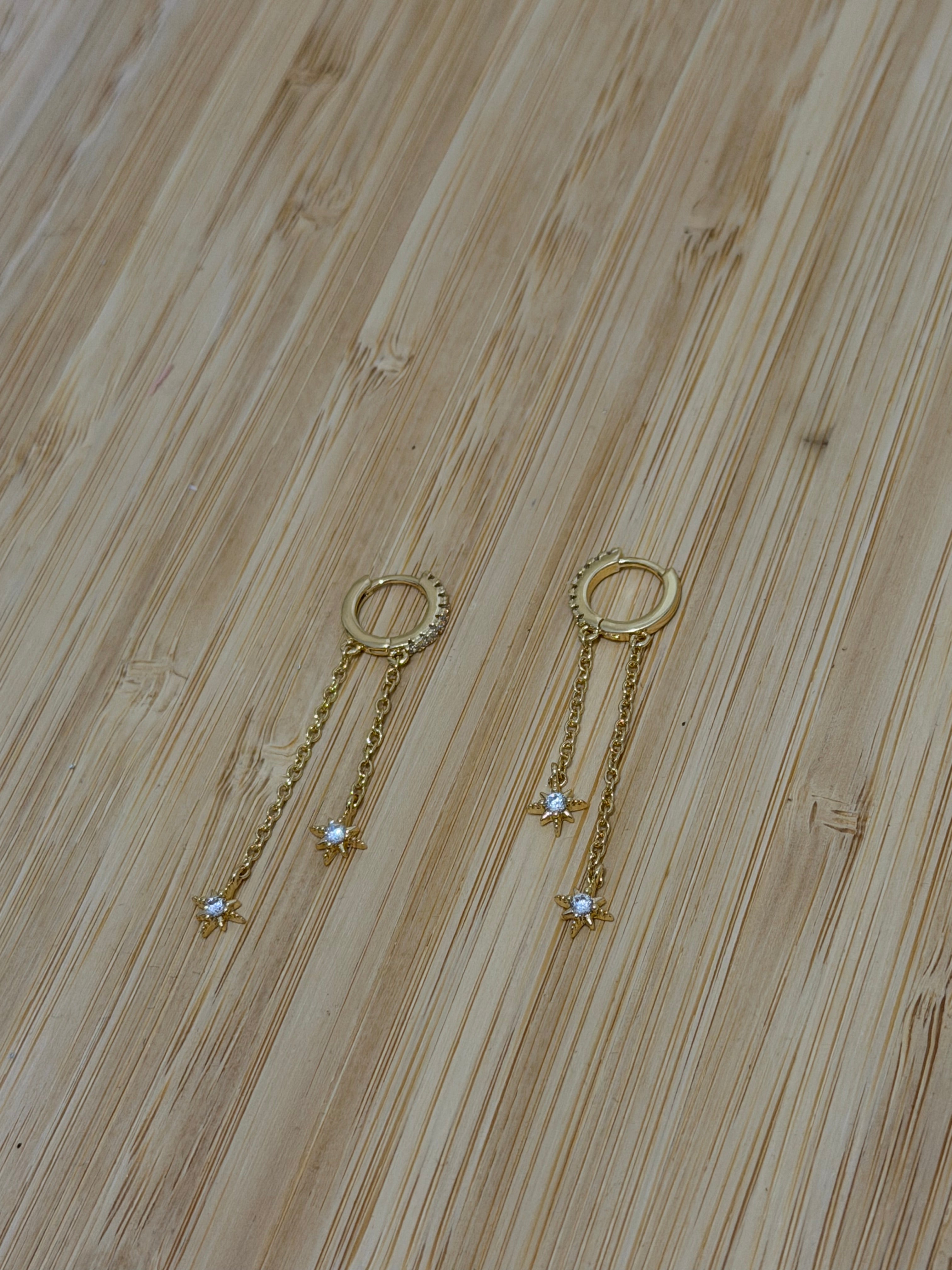 Boucle d’oreille Iness ( doré )