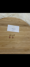 Boucle d’oreille Ambre