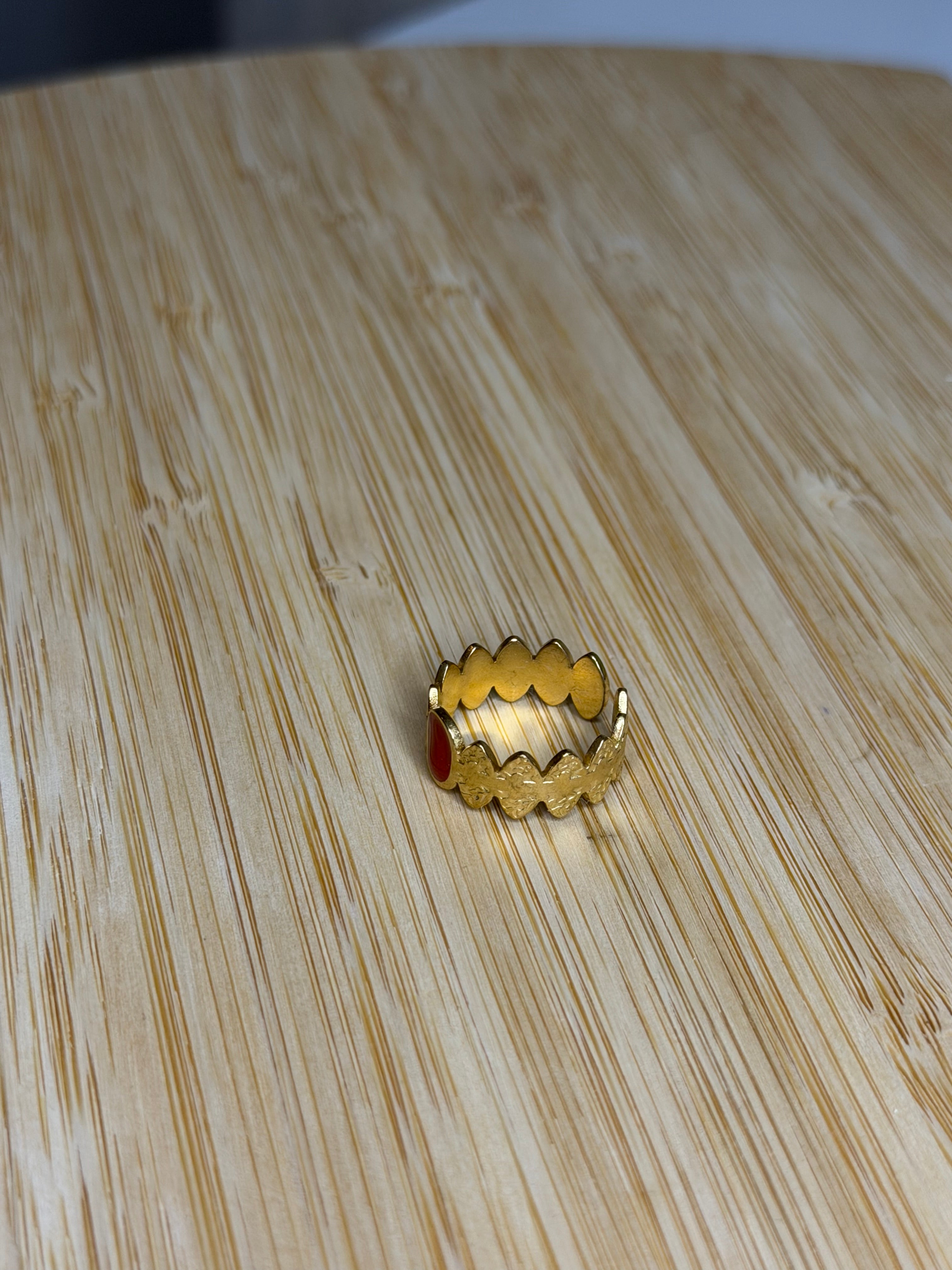 Bague janeiro (rouge)