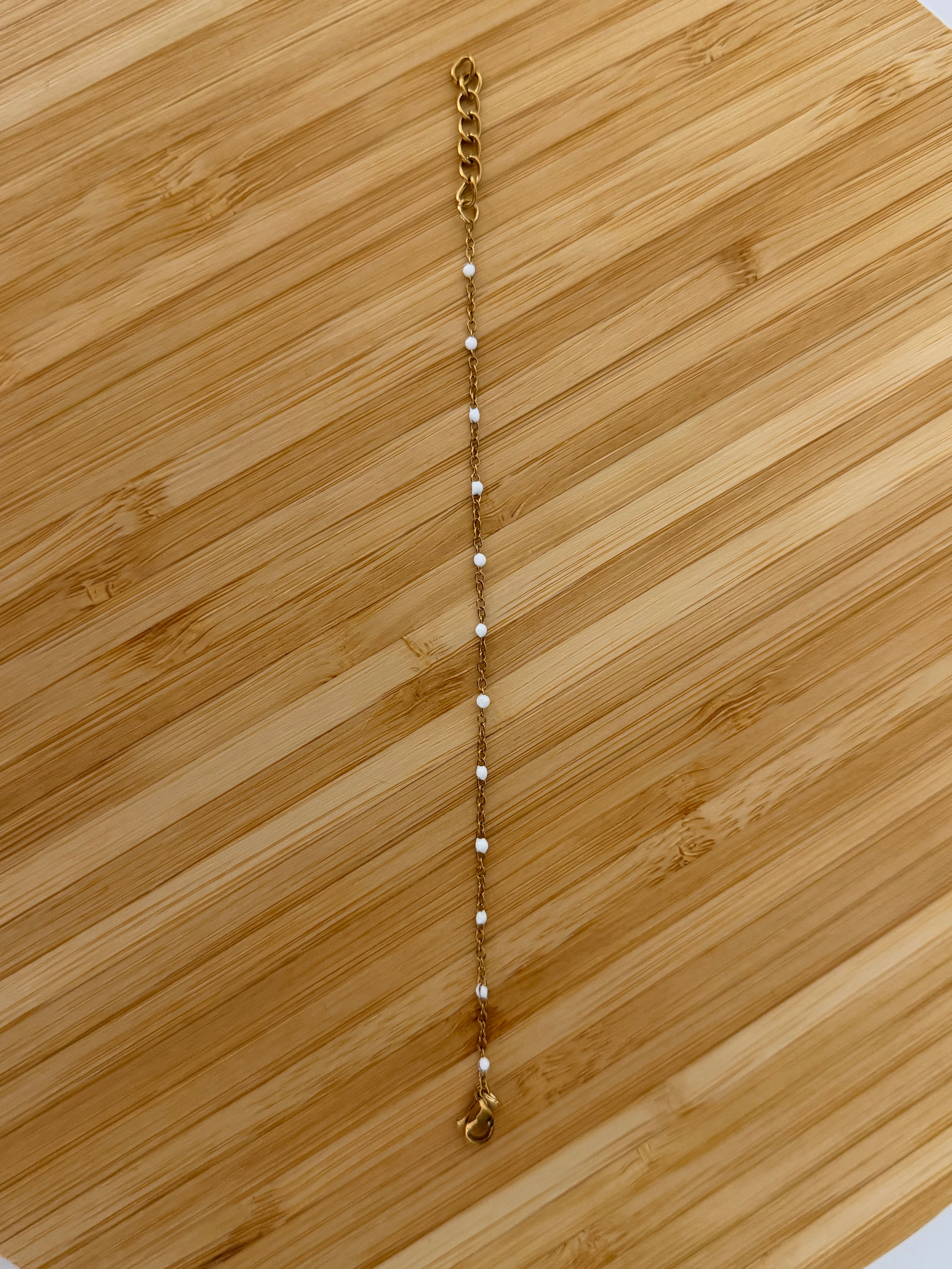 Bracelet Justine blanc